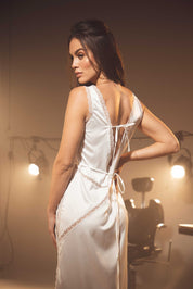 Ellipse Return Long Slip Dress