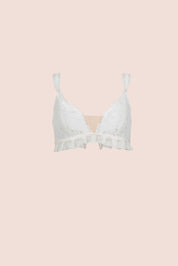 Connecting with Culture Lace Bralette Ivory