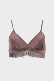 ELLIPSE BY MAKENO RUFFLED BRALETTE