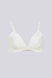 ELLIPSE SATIN BRALETTE