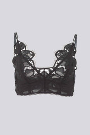 ELLIPSE COTTON LACE WIRELESS BRALETTE