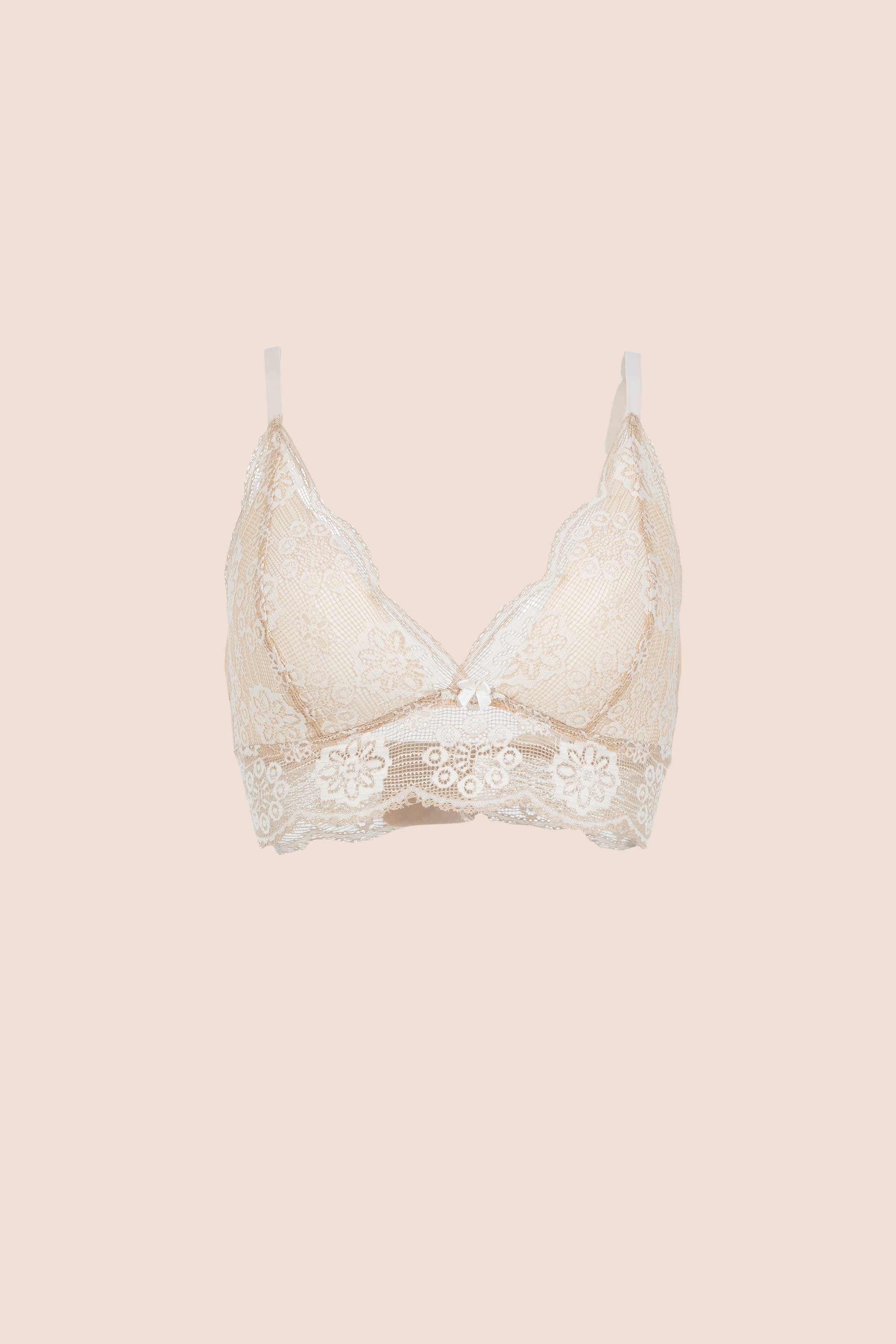 Connecting with Meditation Padded Bralette Bra