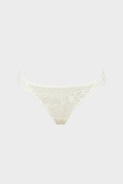 Boreal String Lace Thong Ivory
