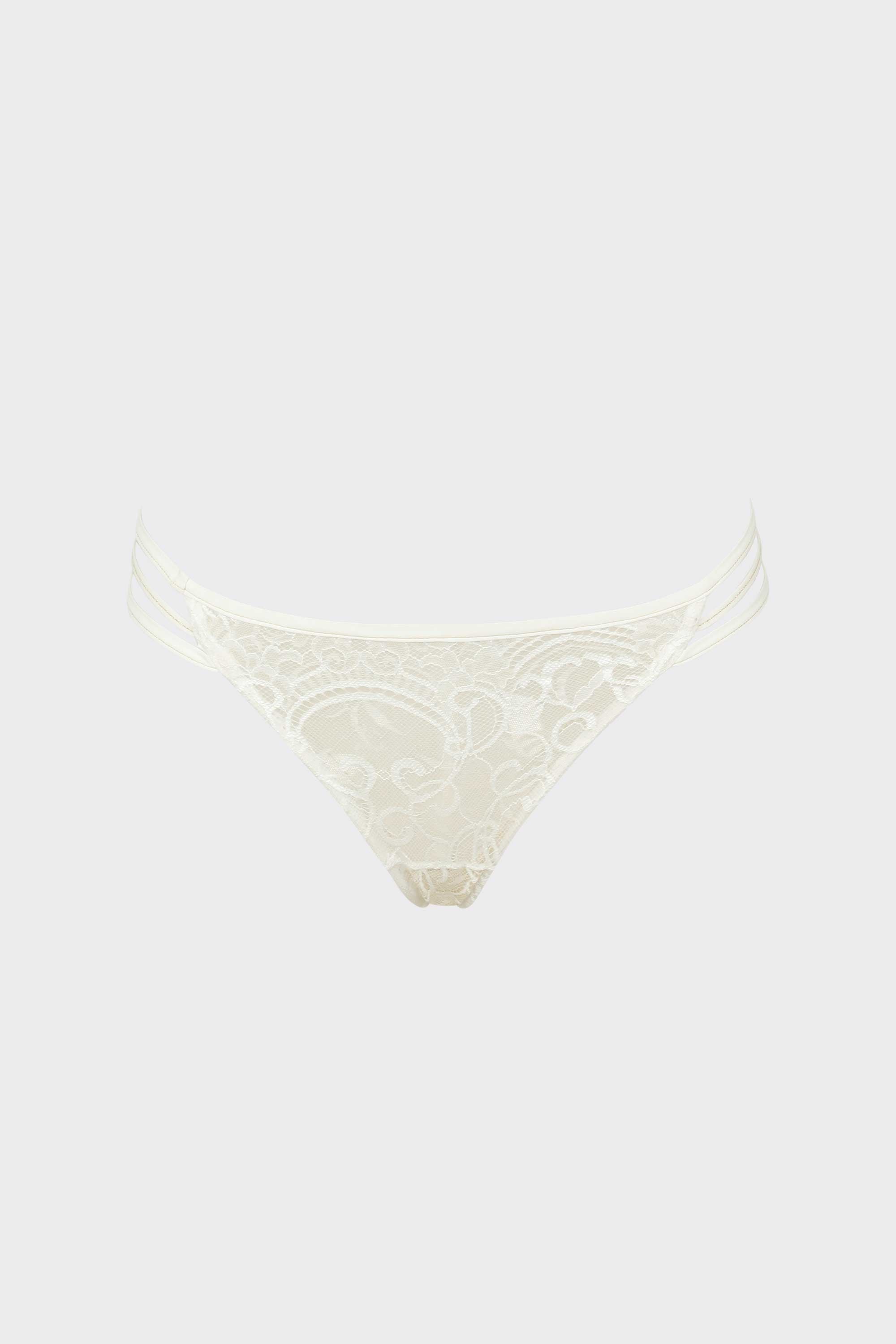 Boreal String Lace Thong Ivory