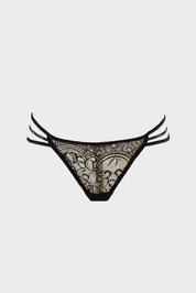 Boreal String Lace Thong Black