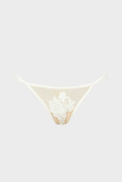 Deluxe Strappy Thong Ivory