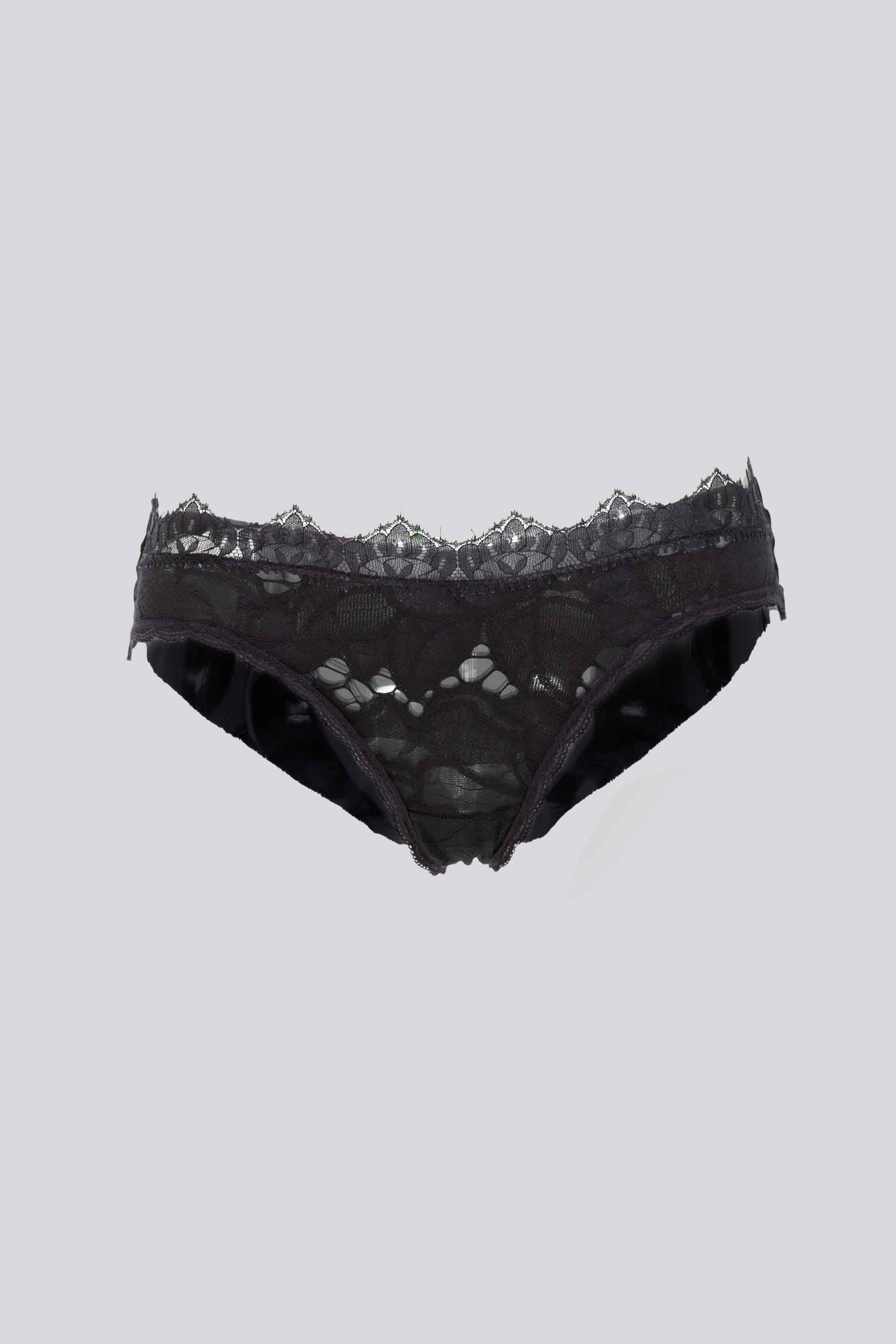ELLIPSE COTTON LACE CHEEKY PANTY