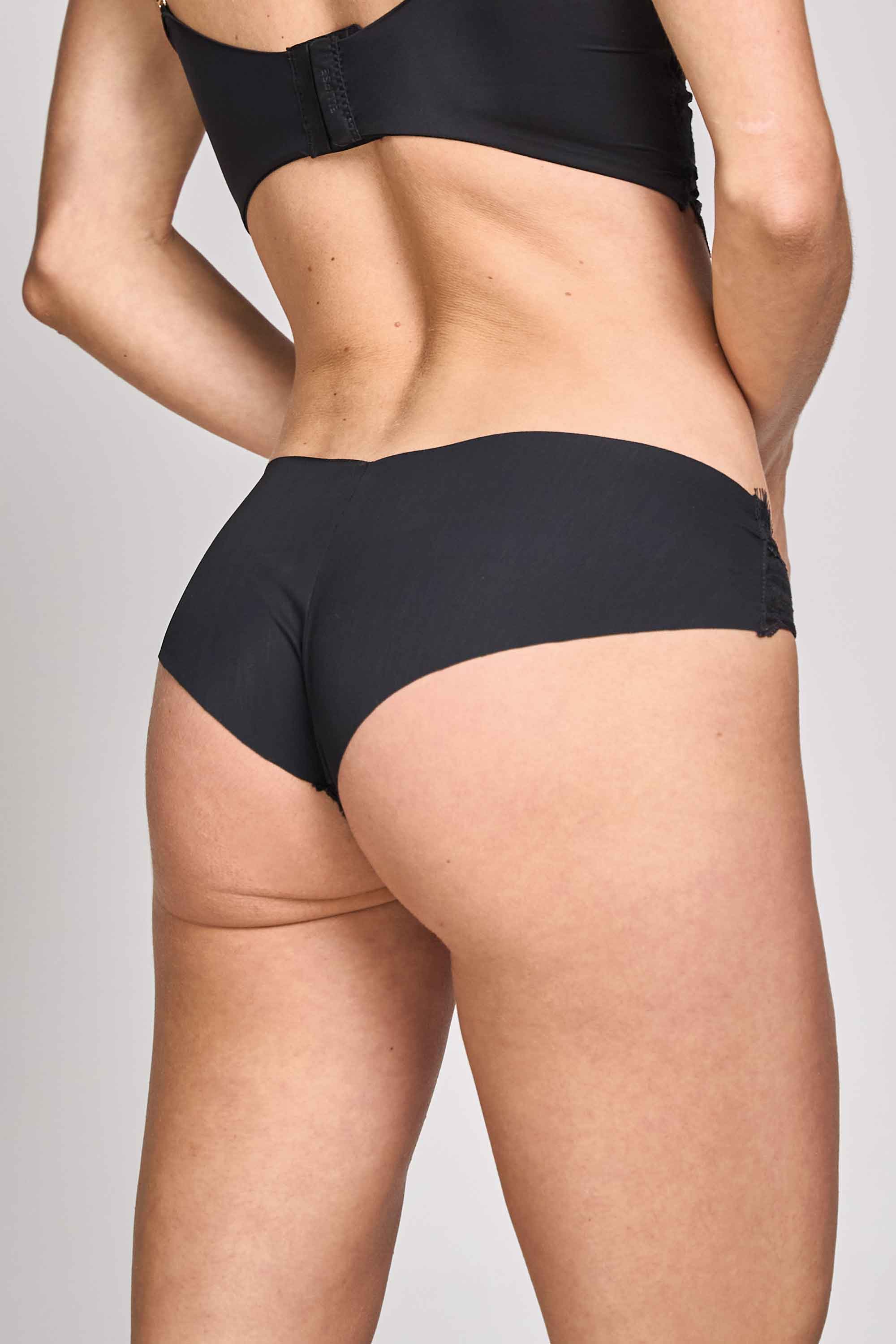 ELLIPSE COTTON LACE CHEEKY PANTY