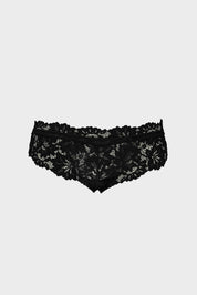 Vintage Lace Brief Black