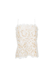 ELLIPSE GLOW LACE CAMI TOP