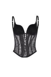 ELLIPSE ECHOES CORSET BLACK