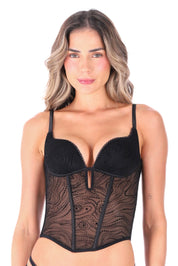 ELLIPSE ECHOES CORSET BLACK