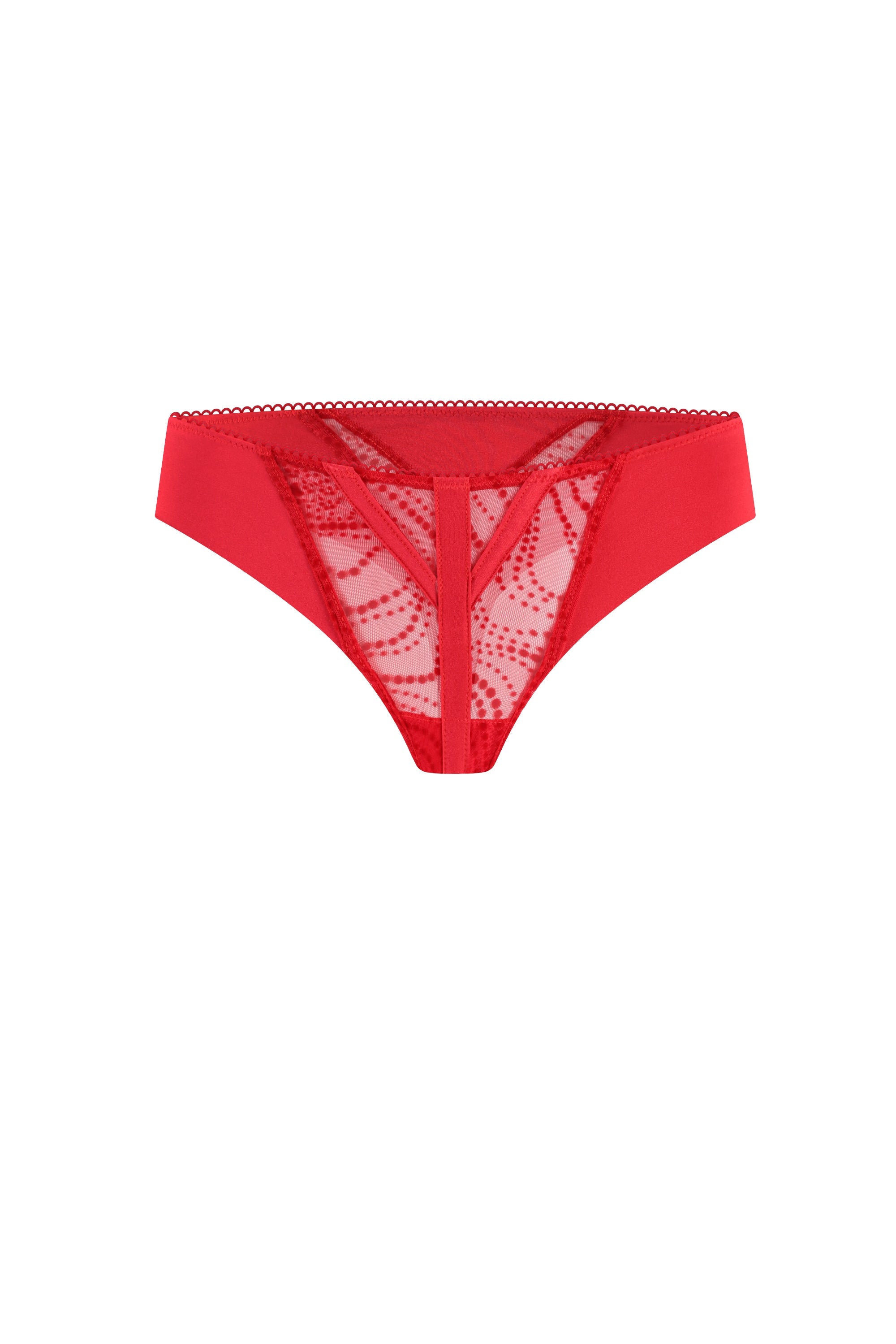 ELLIPSE ECHOES THONG RED