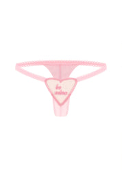 ELLIPSE ECHOES DUO OPEN GUSSET STRING PINK