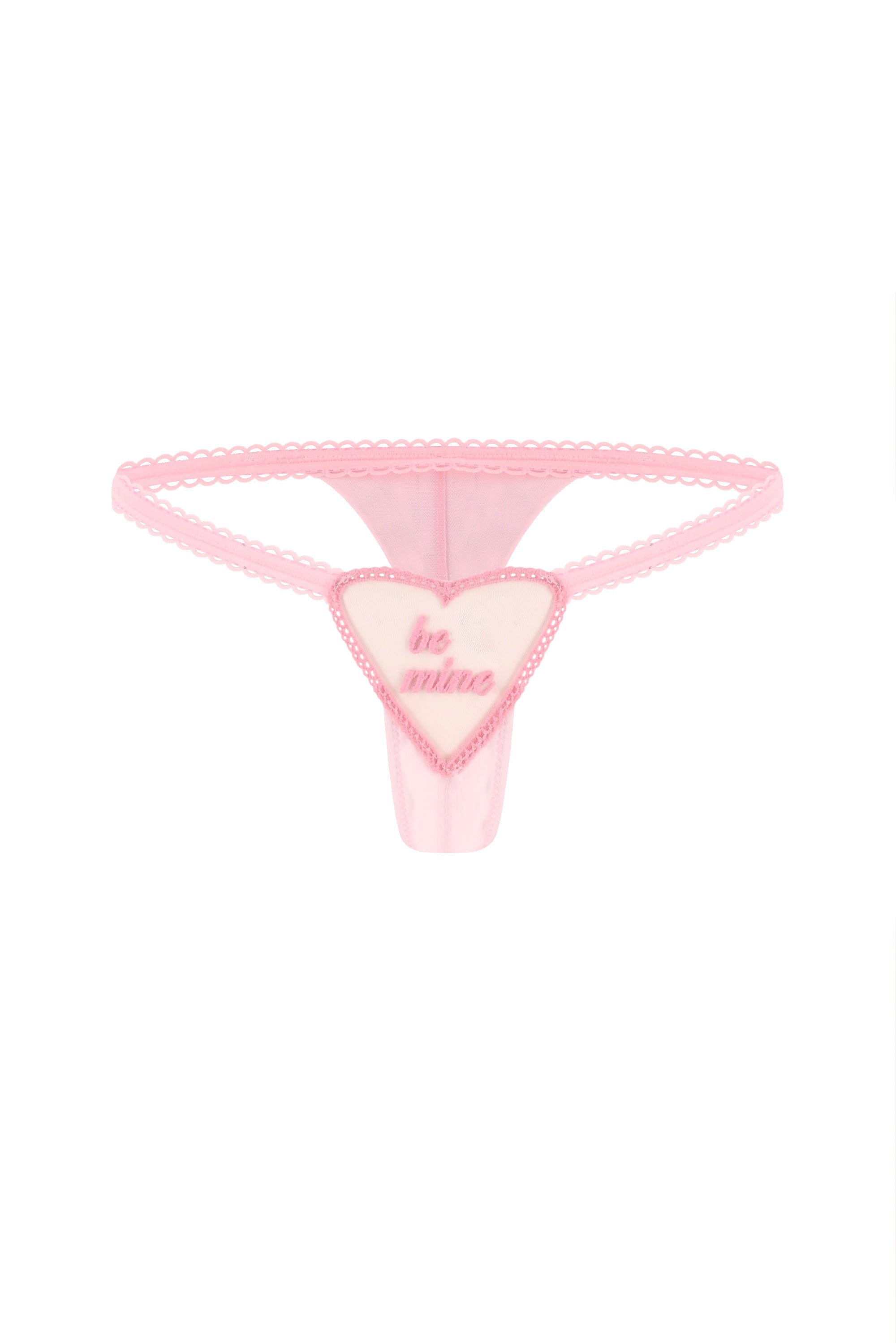 ELLIPSE ECHOES DUO OPEN GUSSET STRING PINK