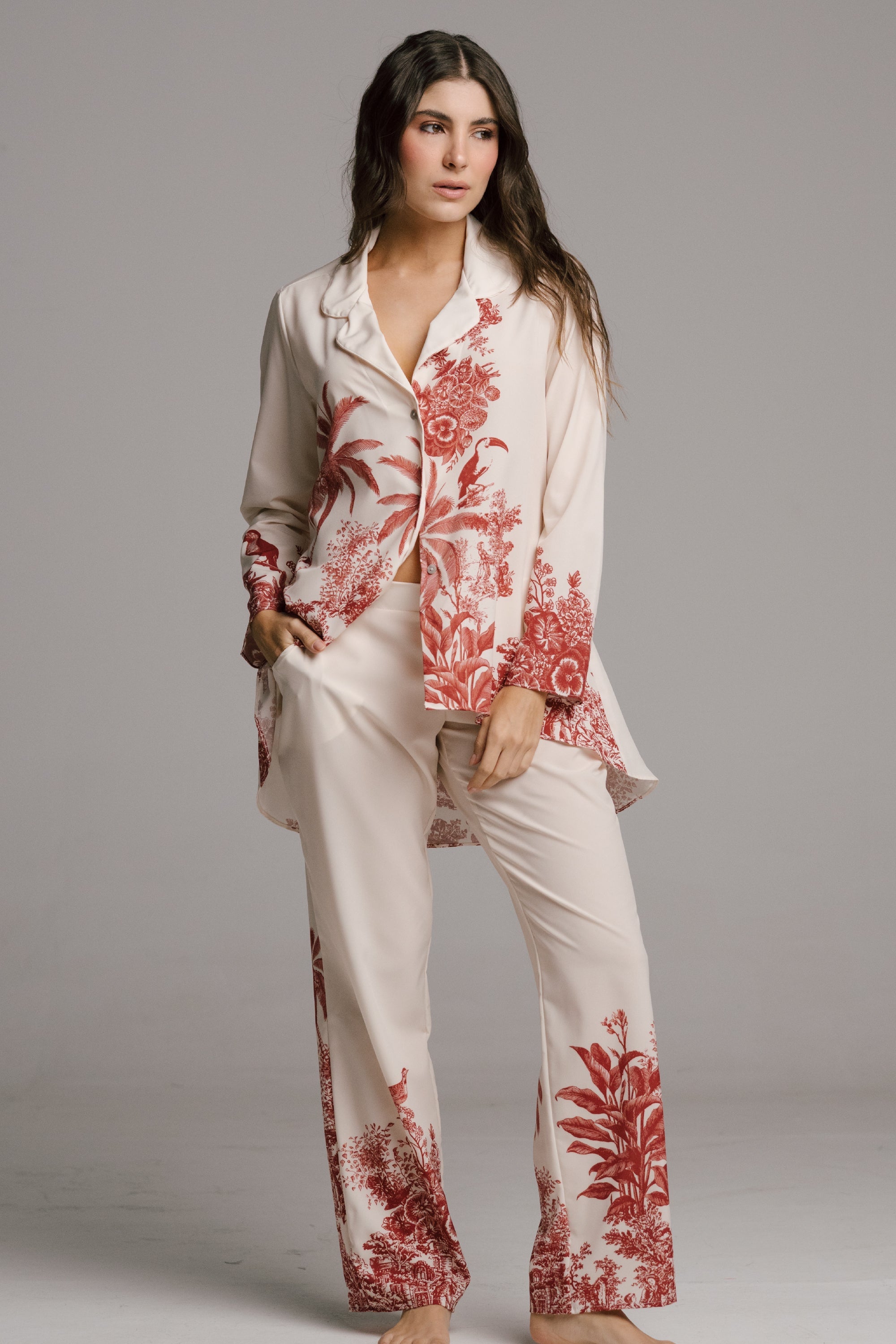 ELLIPSE ECHOES PAJAMA PANTS SET