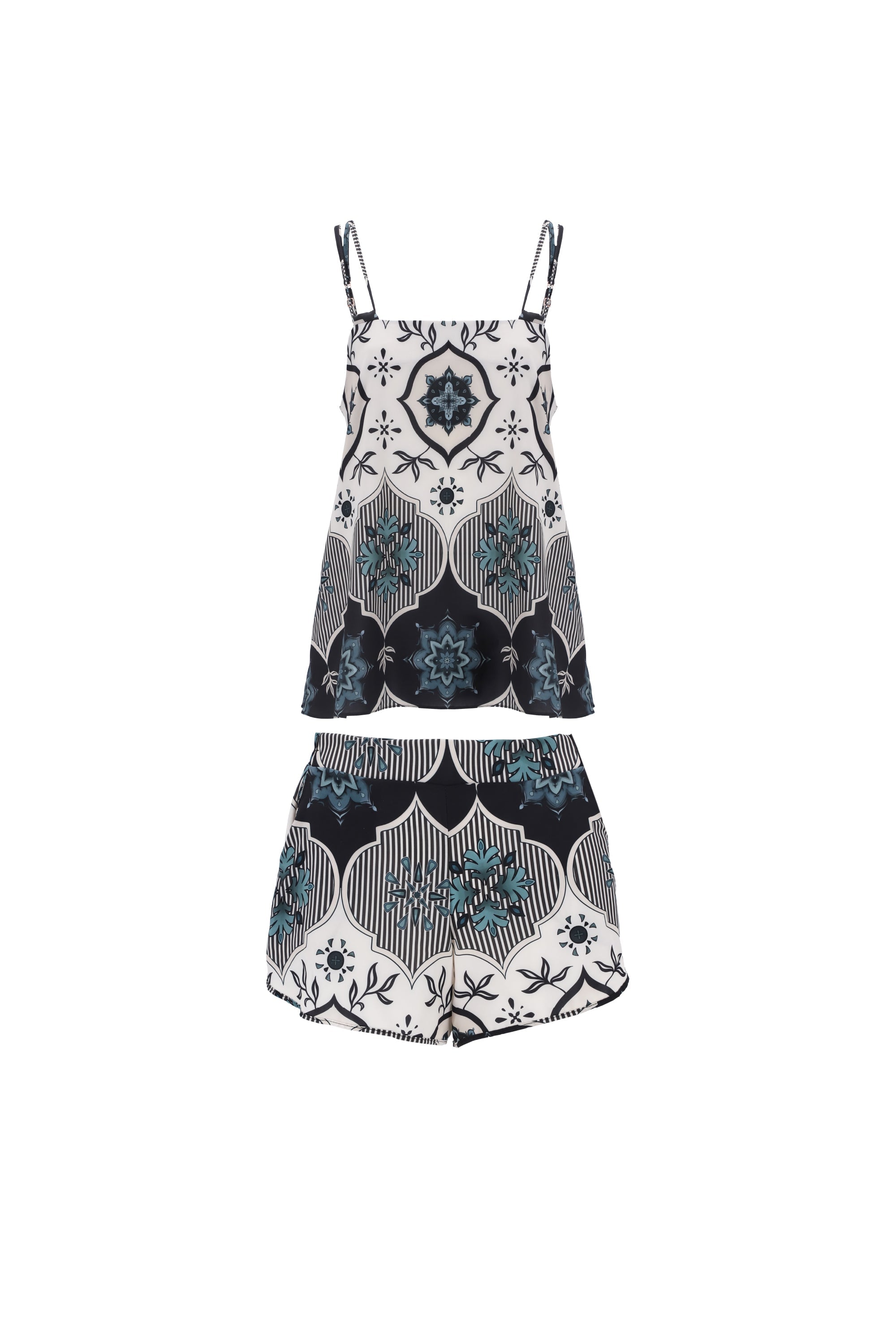ELLIPSE PAJAMA SHORTS SET