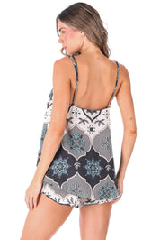 ELLIPSE PAJAMA SHORTS SET