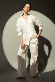 ELLIPSE CONTINUITY LONG PAJAMA SET