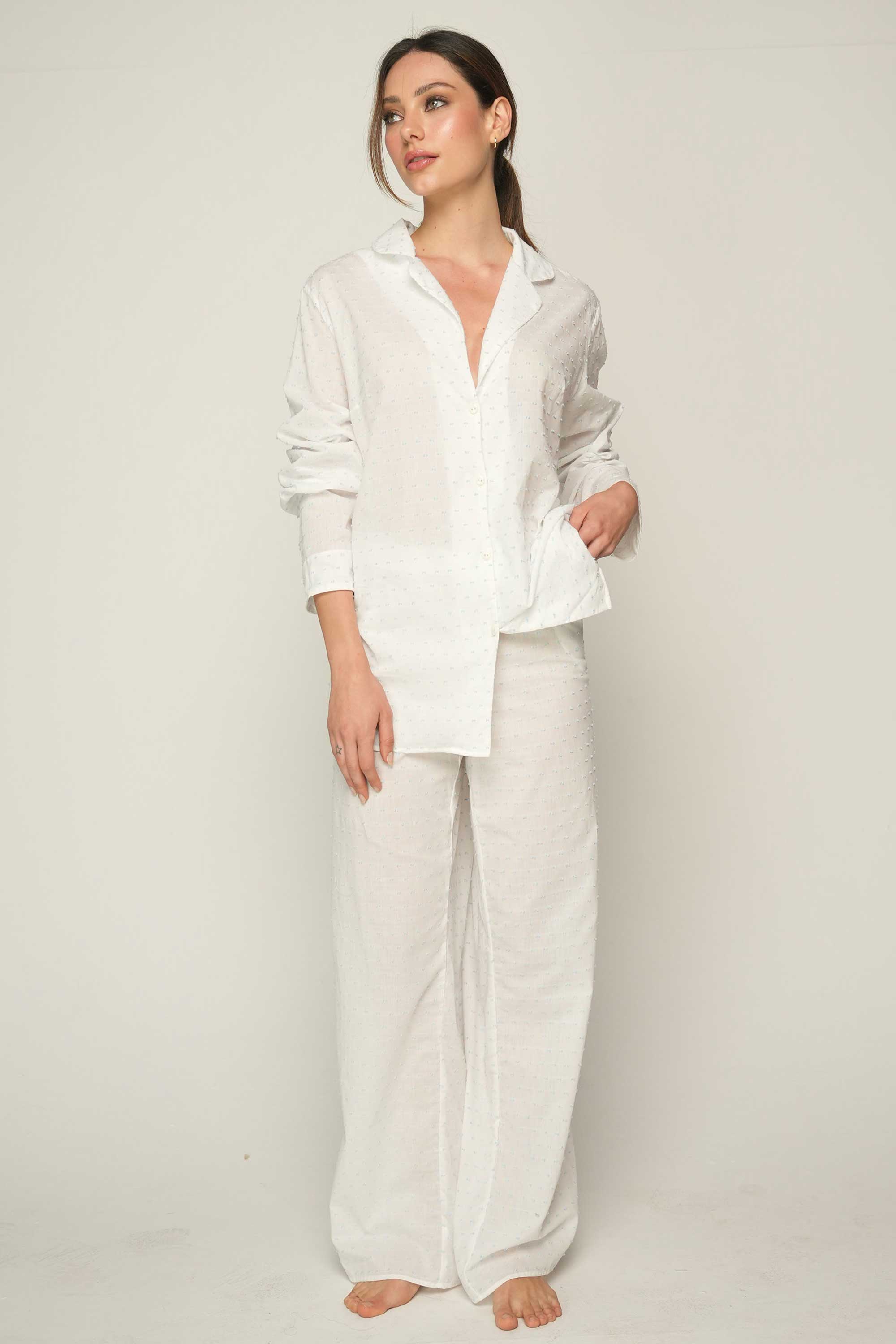 ELLIPSE CONTINUITY LONG PAJAMA SET