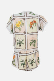 ELLIPSE CONTINUITY SHORT PAJAMA SET