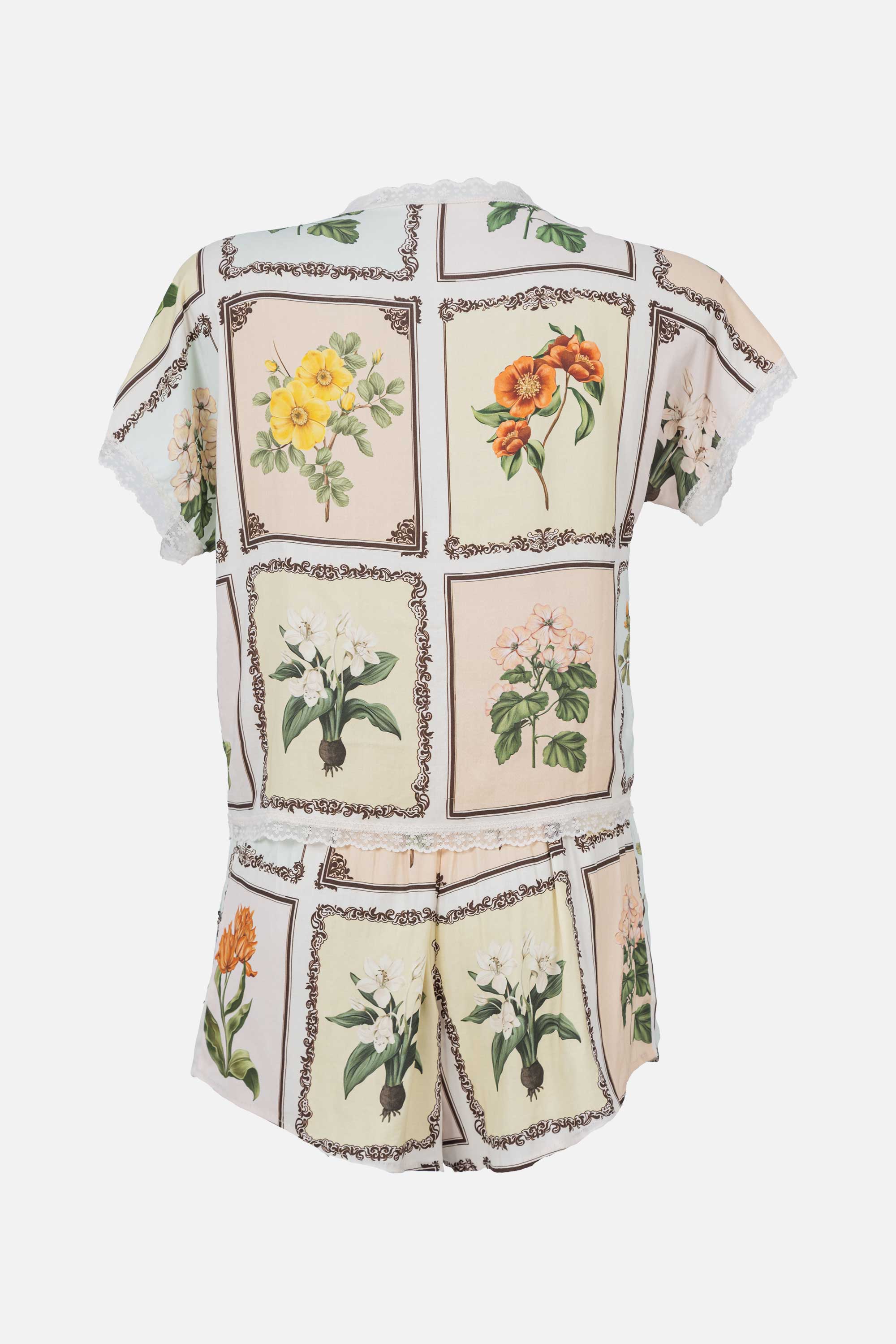 ELLIPSE CONTINUITY SHORT PAJAMA SET