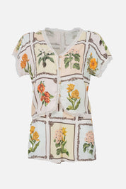 ELLIPSE CONTINUITY SHORT PAJAMA SET