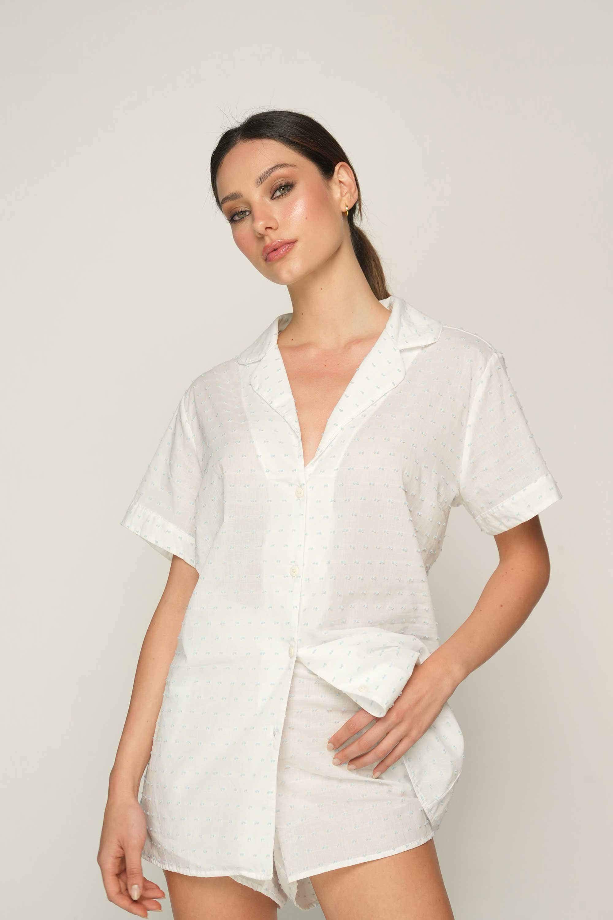 ELLIPSE CONTINUITY LONG PAJAMA SET