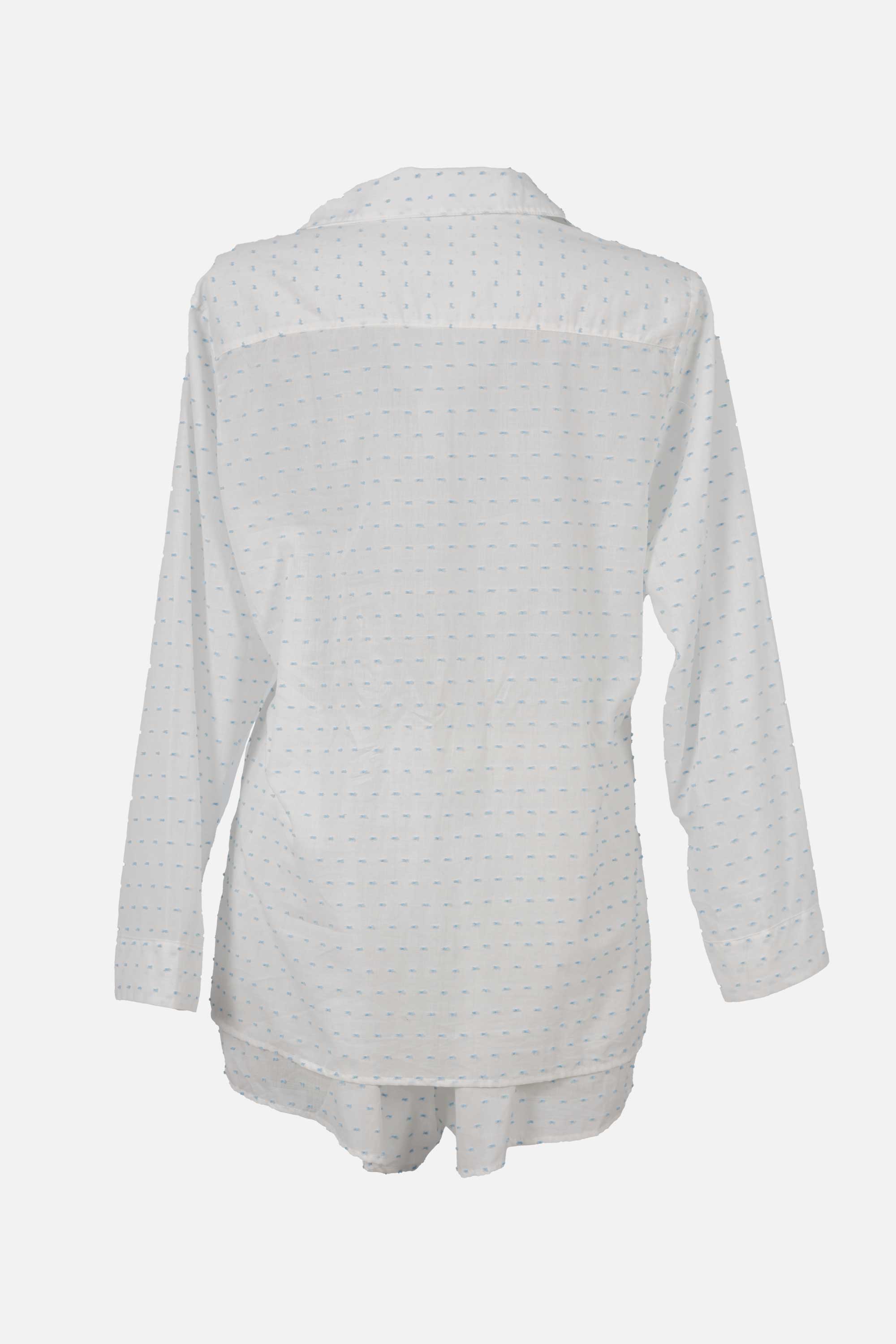 ELLIPSE CONTINUITY LONG SLEEVE AND SHORT PAJAMA SET: