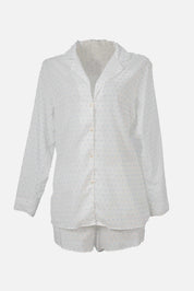 ELLIPSE CONTINUITY LONG SLEEVE AND SHORT PAJAMA SET: