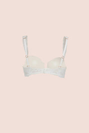 Connecting with Culture Strapless Bustier Bra Ivory