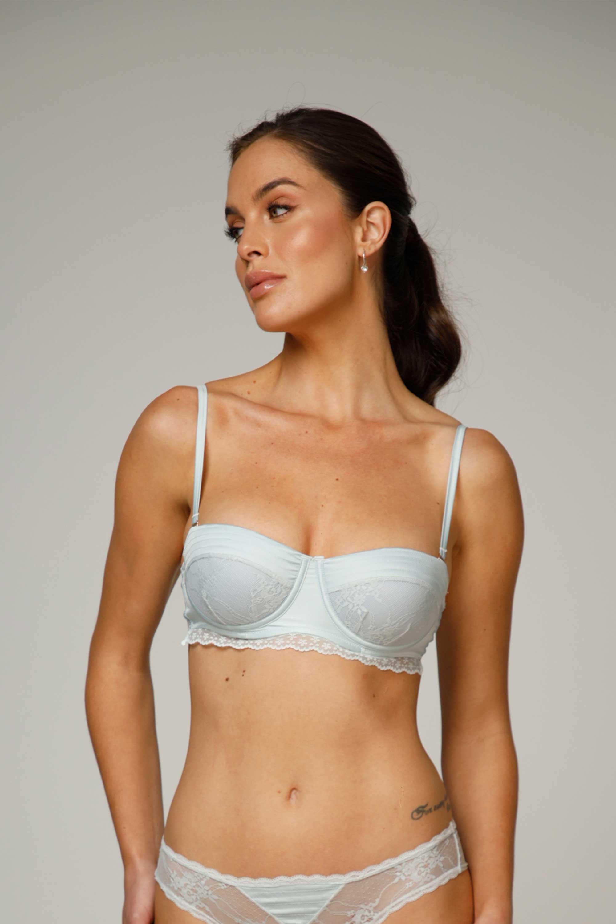 Ellipse Origin Strapless Bra