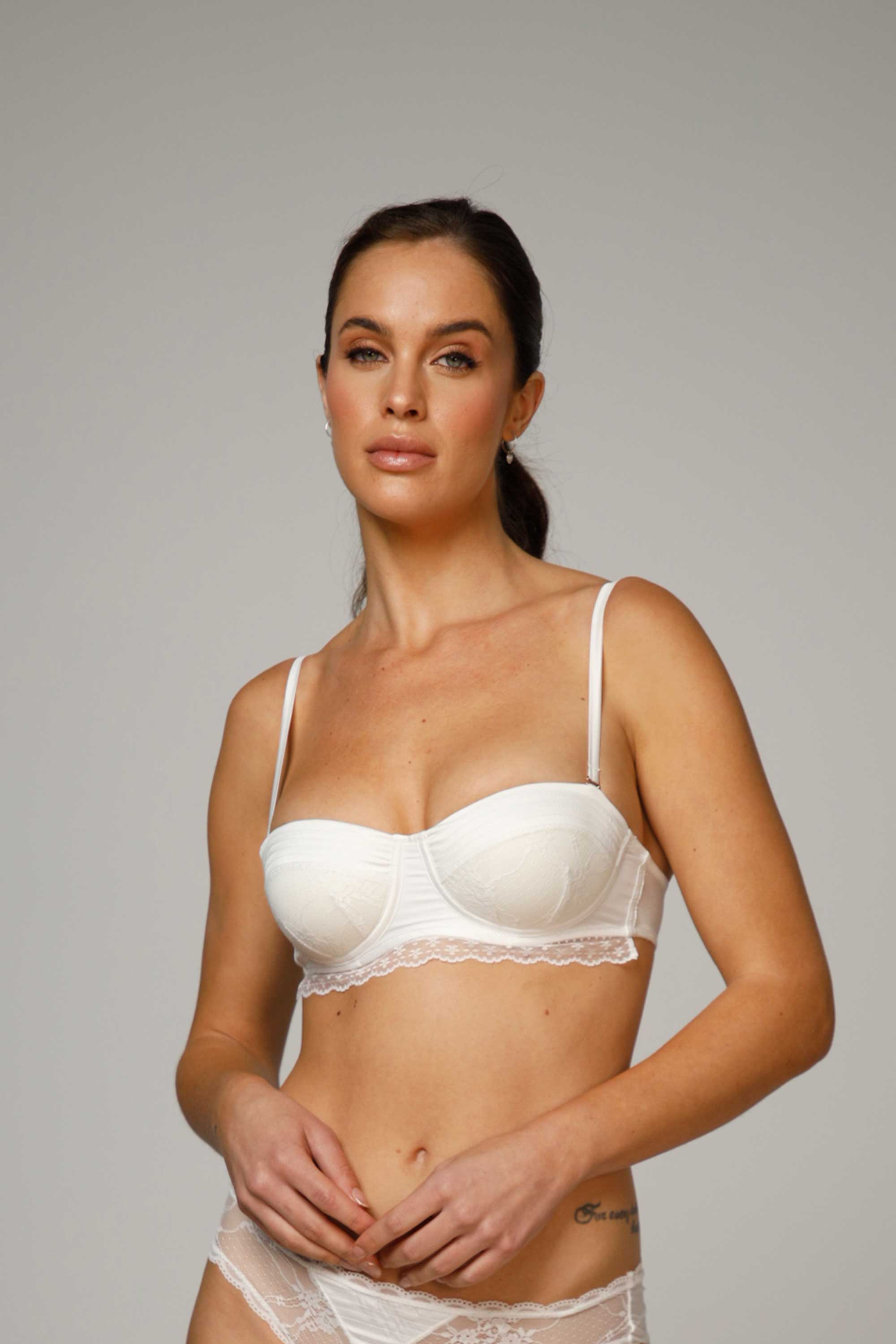 Ellipse Origin Strapless Bra
