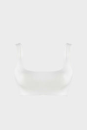 Ellipse Smooth Ivory Micromodal Underwire-Free Top, Ultra Comfortable