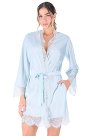 ELLIPSE BLUE AURA KIMONO BABYBLUE