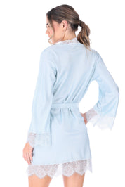 ELLIPSE BLUE AURA KIMONO BABYBLUE