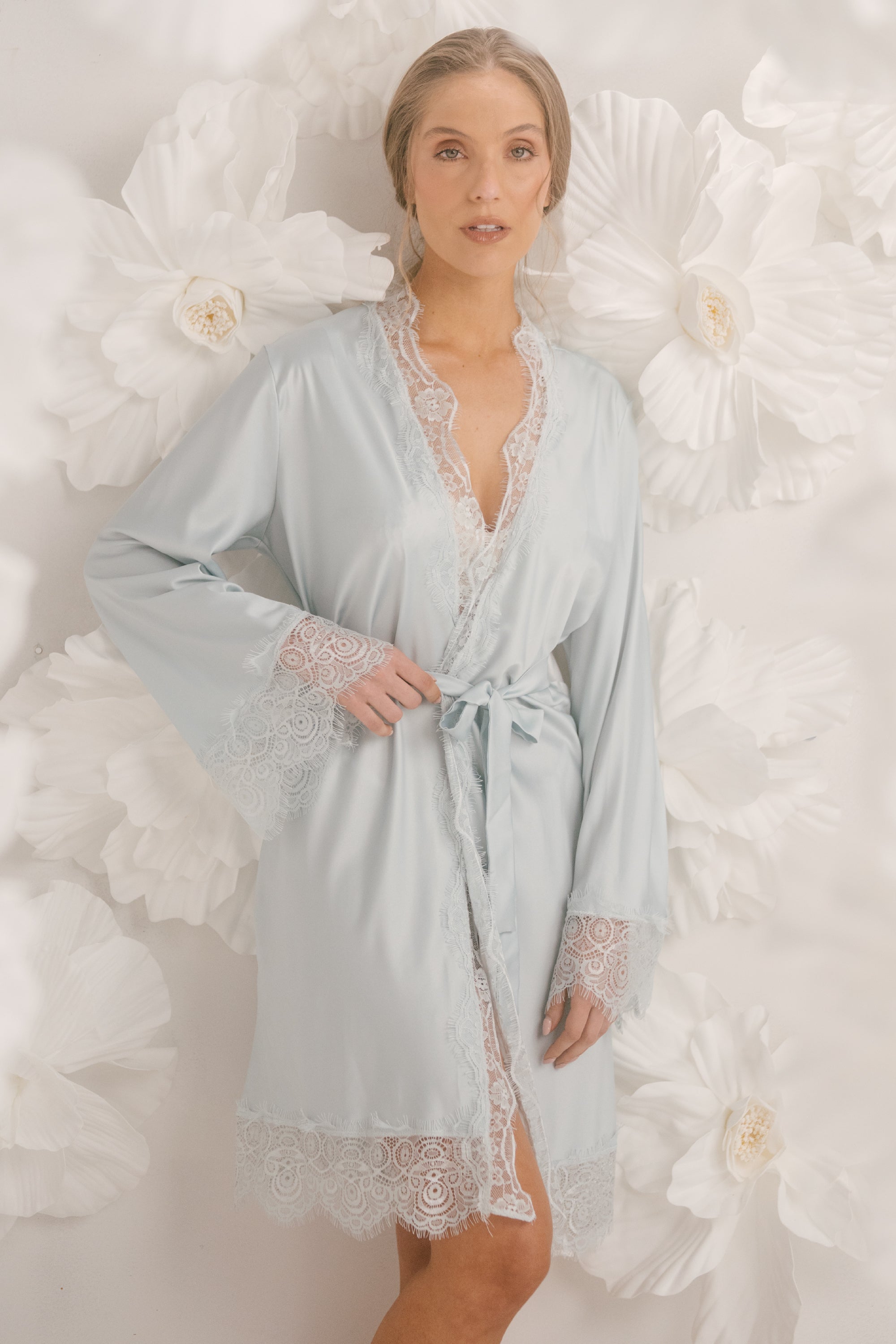 ELLIPSE BLUE AURA KIMONO BABYBLUE