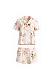ELLIPSE CHERRY BLOSSOM PAJAMA SHORT SET
