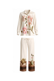 ELLIPSE CHERRY BLOSSOM PAJAMA PANTS SET