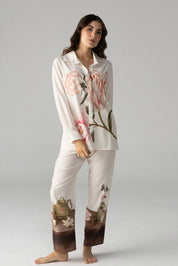 ELLIPSE CHERRY BLOSSOM PAJAMA PANTS SET