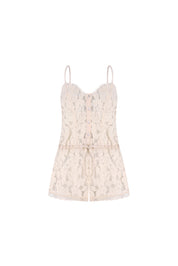 ELLIPSE AURA ROMPER NUDE