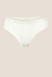 IVORY ULTRA COMFORTABLE INVISIBLE ELLIPSE PANTY MADE OF MICROMODAL