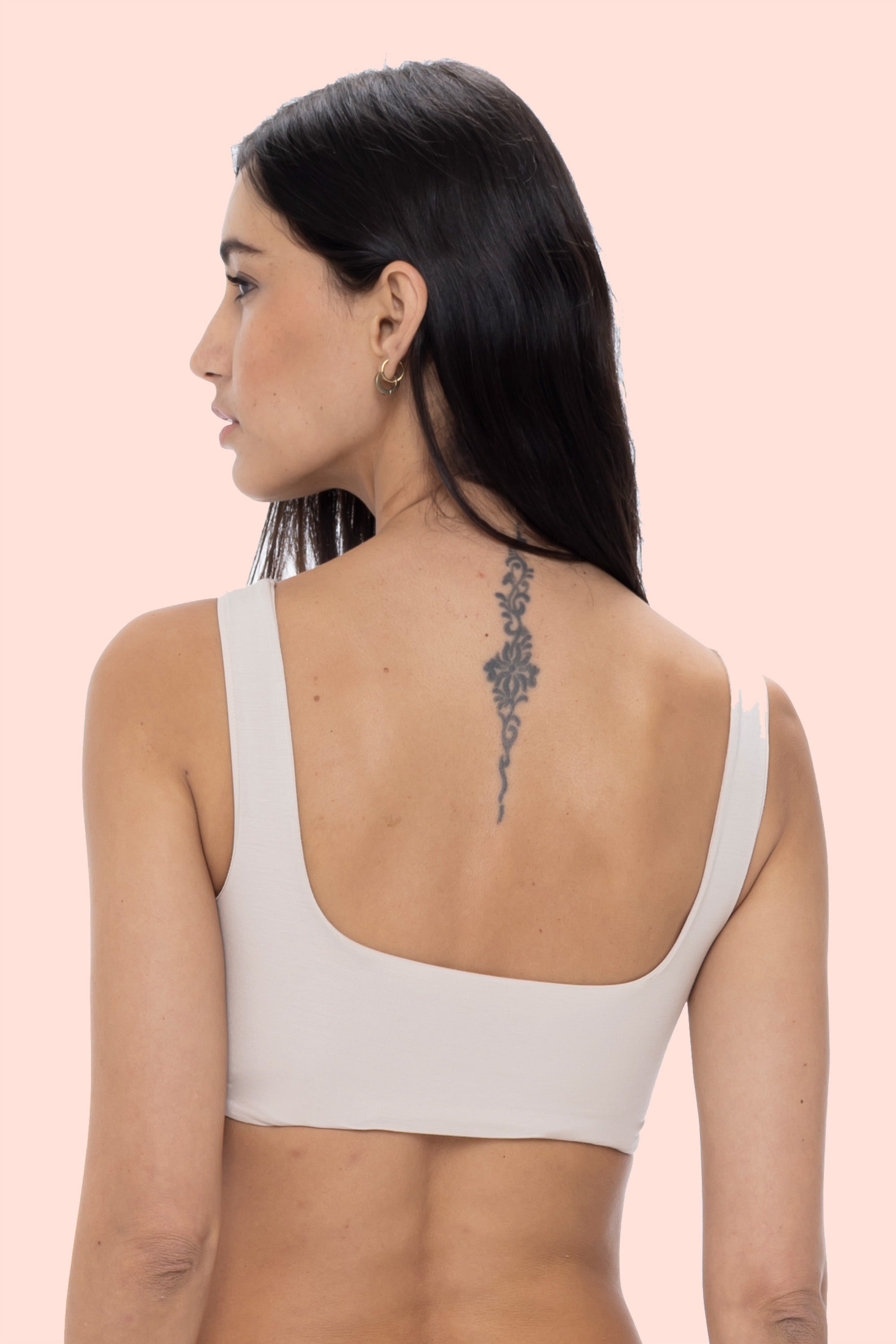 Ellipse Smooth Nude Micromodal Underwire-Free Top, Ultra Comfortable