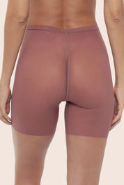 Invisible Mid Tight Tulle Short Plum
